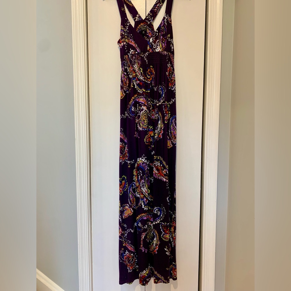 Express Purple Maxi Dress